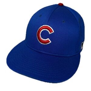 Chicago Cubs baseball cap logo embroidered red white blue